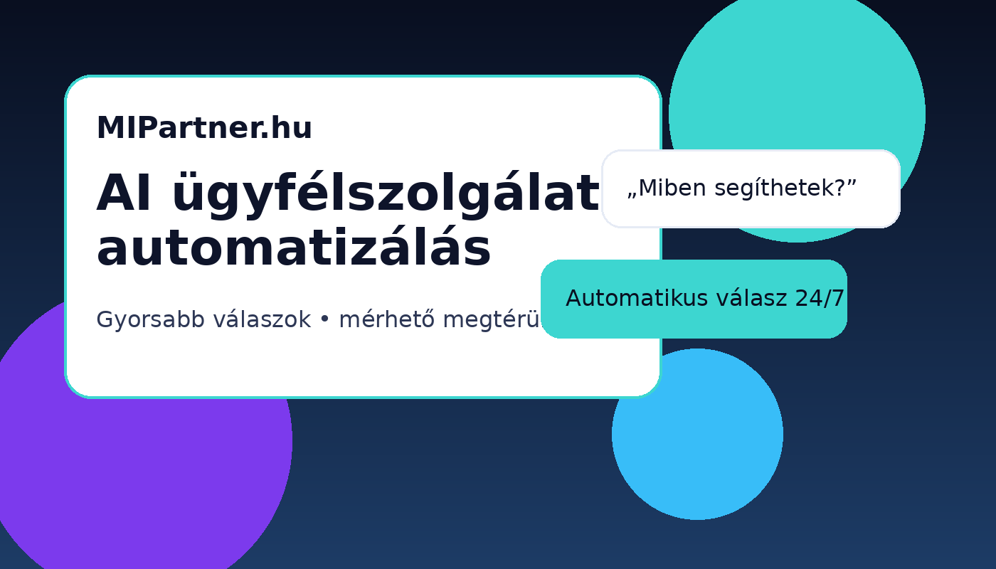 AI ügyfélszolgálat automatizálás magyar KKV ügyfélszolgálati folyamatban